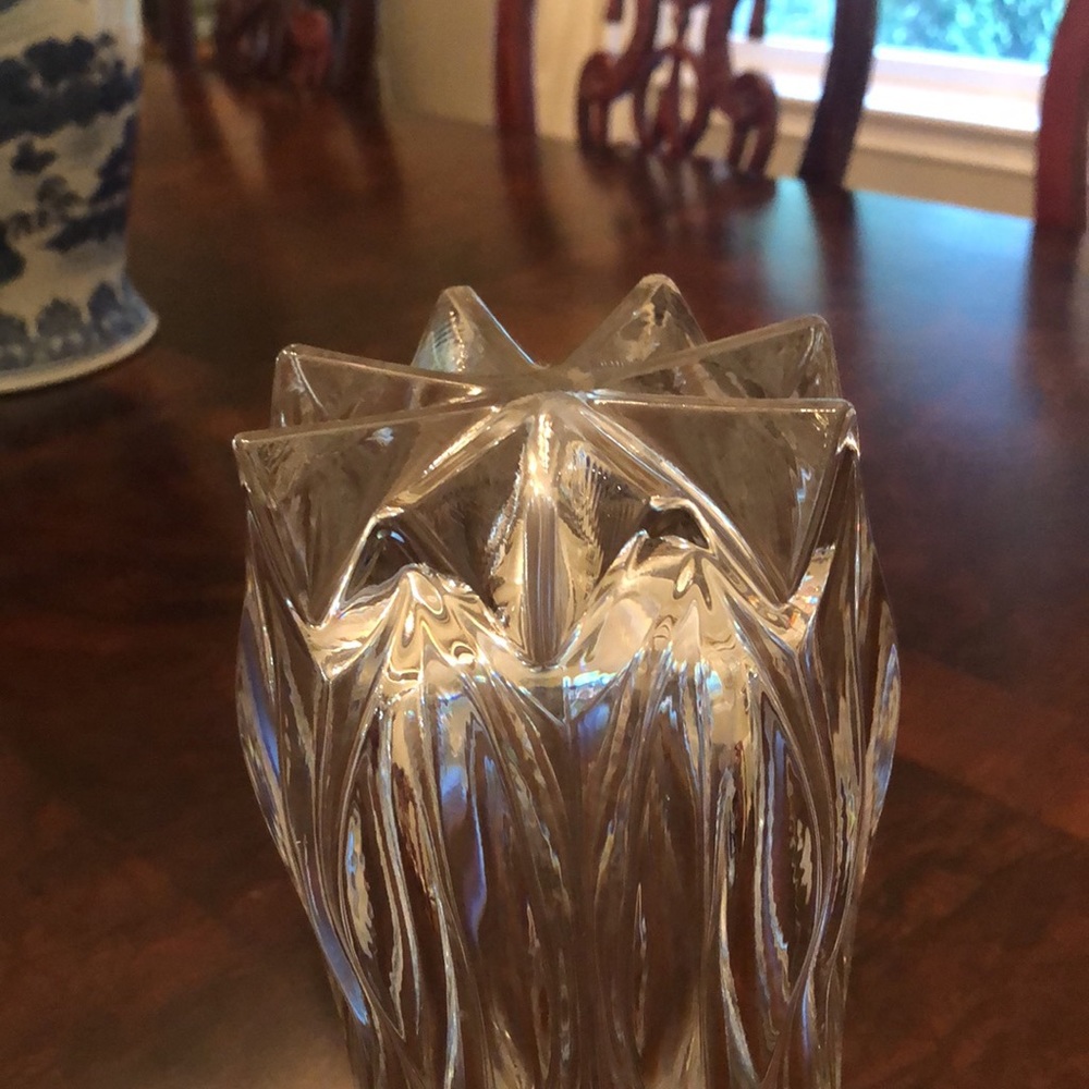 J G Durand l Vintage Crystal Floral Vase France - Picture 6 of 6